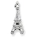 Sterling Silver Eiffel Tower Pendant