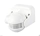 Modern White Outdoor Movement Sensor Switch 180 Degree PIR Sensor