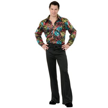 Black Disco Pants Adult
