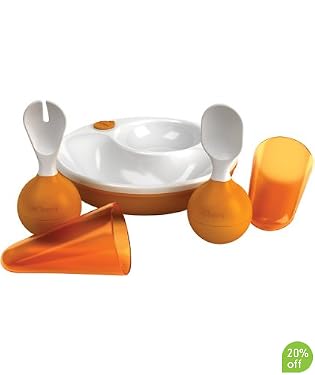 mOmma Developmental Meal Set - Orange