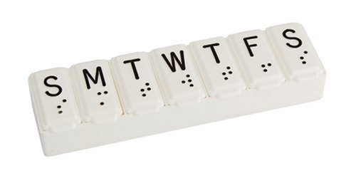 Apex 7-Day Pill Organizer, Medium, 1 organizer (Pack of 3)
