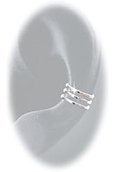 Earcuff 9 Triple SS Sterling Silver