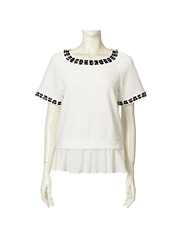 (トゥー ビー シック) TO BE CHIC ビジュー裏毛カットソー W5P03415__