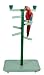 Acrobird, Large Play Tower, 22 1/2-Inch D by 32-Inch L, Green