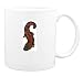 Mug with mudpuppy, swimming, salamander, brown, amphibian