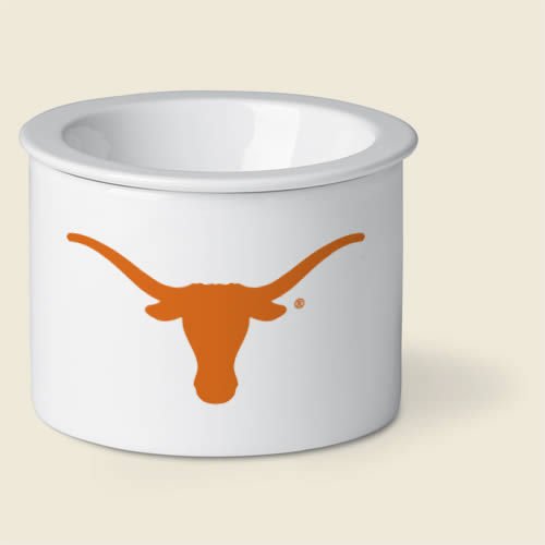 Dip Chiller ~ University of Texas Longhorns ~ double ceramic bowl design ~ code 971