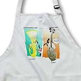 Musical Instrument Phone Calls - Full Length Apron With Pockets 22w X 30l - B000UH7SSA