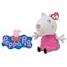 Peppa Pig Suzy Sheep TY Beanie Baby, plush toys (Approximately 7" tall)