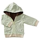 Baby Soy Year Round Reversible Hoodie, Tea/Chocolate - 0-6M