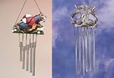 Golf Bag Ceramic Wind Chime