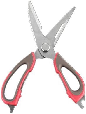 FANYI Multi-Purpose Stainless Steel Soft Grip Heavy Duty Kitchen Scissors with Magnetic Multifunction Kitchen Shears and Magnetic Storage Case Holder A Must Have in Any Household! by FANYI