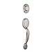 Kwikset 559612 699DA LIP 15 Dakota Dummy Sectional Handleset, Exterior Only, Satin Nickel