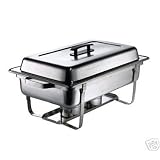 2x4qt Stainless Steel Chafing Dish by MAXWAY