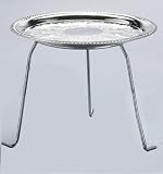 10 NICKEL BUFFET STAND - 10 NICKEL PLATED BUFFET STAND, Quantity of 6 pc,