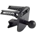 Duragadget® Removable Swivel Air Vent Mount holder for Garmin Nuvi and Garmin StreetPilot 200 200w 205 205w 215 215w 250 250w 255 255w 265 265w 275 275w 770 760 760t 610 600 860 880 5000 850, 855, 880, Nuvi 885t, 1200, 1250, 1260t, 1300, 1350, 1350t, 1370t, 1390 1390t,1490t 1690 1690t . Duragadget®