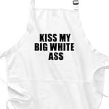 Kiss My Big White Ass BBQ Apron