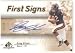 2007 SP Chirography First Signs Gold #FS-GO Greg Olsen - Chicago Bears (Autographed Serial #'d 99) (Football Cards)