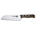 Victorinox 7-Inch Granton Edge Santoku Knife, Rosewood Handle