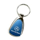 Mercedes-Benz Blue Tear Drop Key Chain