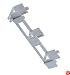 Allen Tel Products GB89D Patch Panel Mounting Bracket, 50-Pack