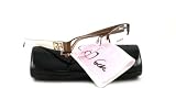 BEBE EYEGLASSES BB 5015 WHITE SMOKED TOPAZ AMOROUS