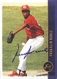 Franklin Nunez, Philadelphia Phillies Autographed Card