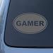 GAMER - Vinyl Car Decal Sticker #1602 | Vinyl Color: Silver