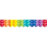 Creative Teaching Press Rainbow Herringbone Borders (0187)