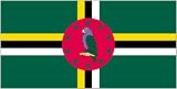 Annin Nylon Dominica Flag, 3-Foot by 5-Foot