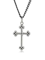 King Baby Conjunto de cadena y colgante plata de ley 925 milésimas