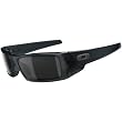 Oakley Gascan Men's Lifestyle Casual Sunglasses - Crystal Black/Black Iridium