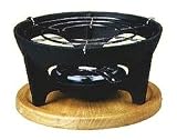 INVICTA - Rechaud A Fondue Mixte + Plateau Bois*