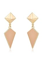 MAIOCCI Pendientes Dorado / Beige