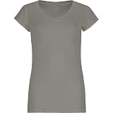 FULL TILT Scoop Neck Girls Tee - Grey