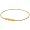 Phiten, Titanium Star Necklace, Gold, 18-Inches
