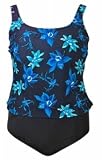 Great Escape Plus Size Tankini Swimsuit - Plus Size Swimwear Plus Size Swimsuit