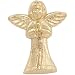 14K Yellow Gold Praying Angel Lapel Pin