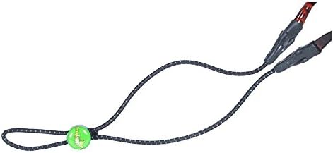 FrogLeggs Eyewear Retainer Sunglass Lanyard, Nevis Black, Small