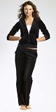 Juniors Zenana Velour Suit Set