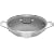 Le Creuset 3-Ply Stainless Steel 30cm Wok With Glass Lid