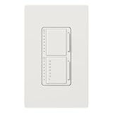 Lutron MA-L3T251-SW Maestro 300 Watt Single Pole Dimmer And Timer Switch, Snow by Lutron [並行輸入品]