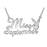 Miss September Playboy Necklace