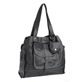 Rocha. John Rocha-Black pocket detail shoulder bag