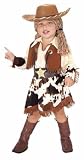 316dX81HRtL. SL160  Childs Toddler Yarn Cowgirl Costume (Size: 2 4T)