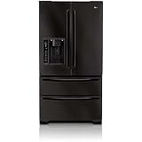 Lg Lmx25984sb 25 Cu Ft French Door Refrigerator Freezer - Black