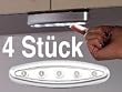 Stick 'n' Push Light "Silver Giant" 4er-Set