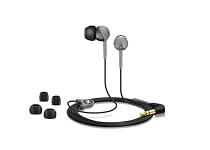 Sennheiser CX 200 Street II In-Ear-Kopfhörer (1,2 m Kabellänge, Earadapterset S/M/L, 2 Jahre Garantie) schwarz/grau
