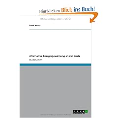 Alternative Energiegewinnung an der K�ste