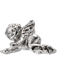 14K Gold Crawling Angel Lapel Pin