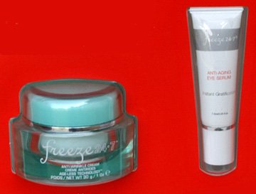 Freeze 24/7 Anti-wrinkle Cream 1 Oz. Plus Anti-eye Serum 0.25 Oz. Set